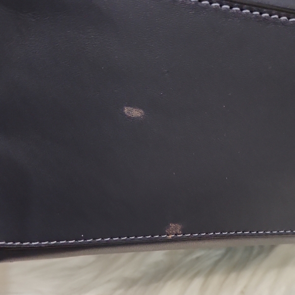 💙🔹️Coach🔹 Mollie Tote 25 Signature Jacquard With Stripes And Matching Wallet - Picture 12 of 17